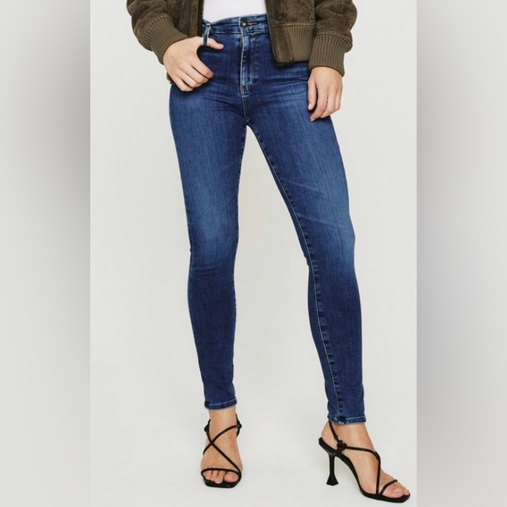 Ag Adriano Goldschmied Farrah Skinny Ankle in Goldswitch Women’s Size 28R